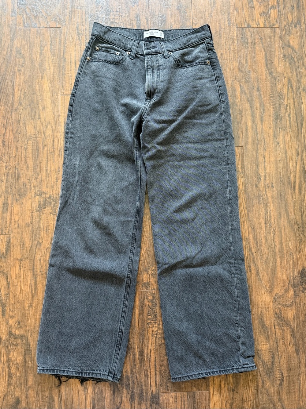 Abercrombie & Fitch Curve Love High Rise Loose Jean